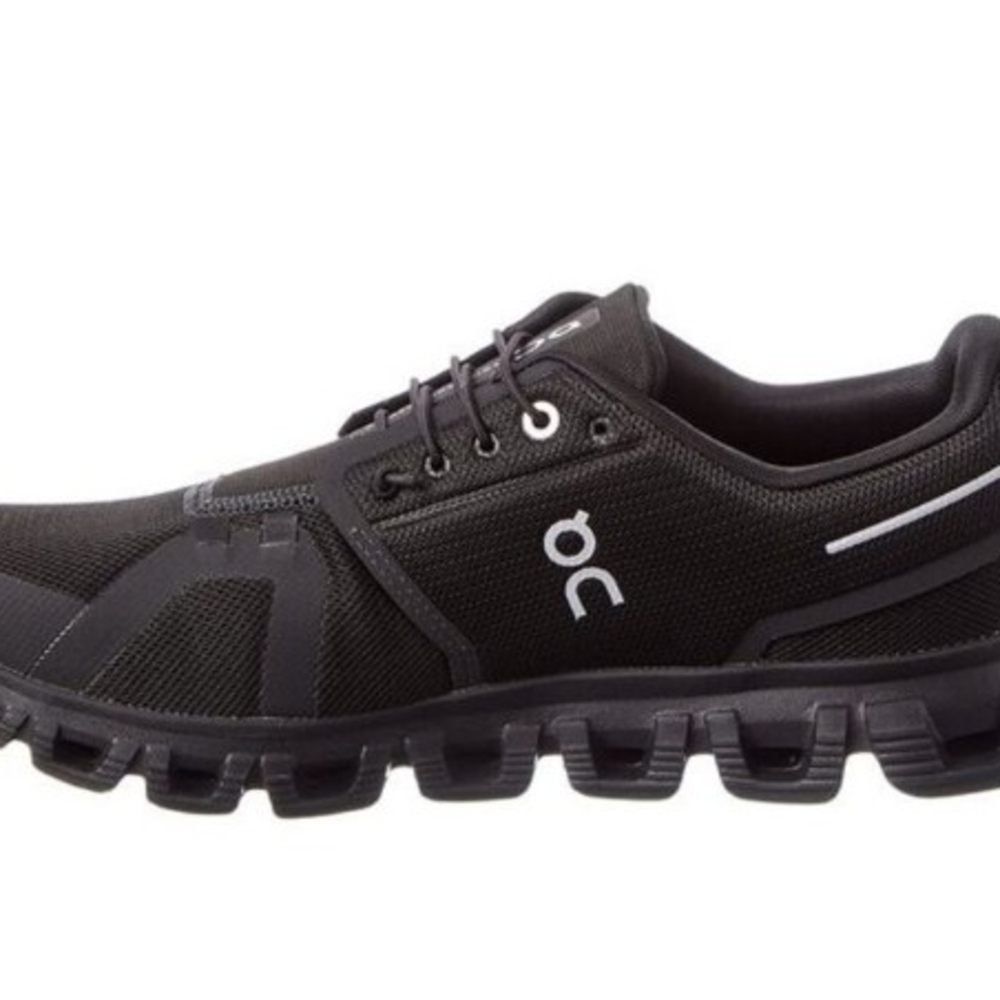 On Running Men's Black Athletic Shoes - Picture 2 of 4